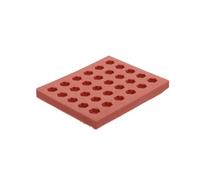 HAPINARY Moule en Silicone Souple Hexagonal Mini pour Briques de Ciment, Brique Murale Miniature, Outil DIY Précis pour Table à Sable, Modélisme et Création de Maisons de Poupées, Résistant