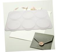 HAPINARY Moule Silicone Reutilisable Cavités pour de Cire Plateau Antiadherent DIY pour Lettres Mariage et Papeterie Vintage