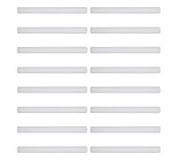 HAPINARY Mousse Maintien Housse de canapé 16 tiges en écume Blanche pour canapé et Fauteuil, combleur d’Espace Ajustable avec Fixation Pratique, Usage Maison