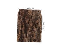 HAPINARY Natural Cork Tile Background for Reptile Enclosure Bark Texture Climbing Mat for Bearded Dragon Gecko Lizard Spider and Turtle Terrarium Decor