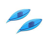 HAPINARY Occhi Lot de 2 navettes de tatouage, avec bobine, pour dentelle faite à la main, accessoires de tricot et crochet, en plastique, idéal pour