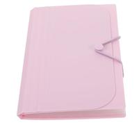 HAPINARY Organiseur de Plaques de Stamping pour Ongles Pliable Protège et Range les Plaques de Nail Art Album de Collecte Transparent Anti-poussière Compatible avec Divers Pochoirs