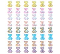 HAPINARY Ours Effet Décoratif en Résine 160 Pièces de Breloques pour Nail Art et Texture Délicate Solide pour Accessoires Manucure