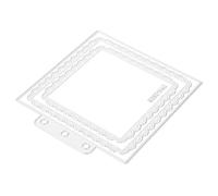HAPINARY Outil Artisanal en Acier Carbone pour Scrapbooking et Création de Cartes, Matrices de Découpe et Pochoirs à Gaufrer, Conçus pour Utilisation en Salle de t Ateliers