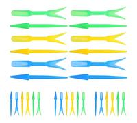 HAPINARY Outil de Jardin widger Plastique 15Set, Main de Jardin pour Plantation de graines et succulentes, adapté pour semis en extérieur et intérieur avec Stockage Pratique