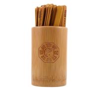 HAPINARY Outil de Tirage Jing en Bambou, Bâtonnets Divinatoires, 13 Cm