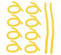 HAPINARY Outils De Bouclage De Cheveux 10 Pièces Tiges De Permanente En Silicone Ensemble De Tiges De Permanente En Spirale Flexibles Pour Femmes Élégants Et Pratiques