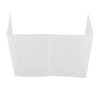 HAPINARY Paravent de Bureau Pliable en Abs Léger Poche Latérale, Panneau de Protection Anti-éternuements pour Espace Public et Bureau, Design Simple et Pratique