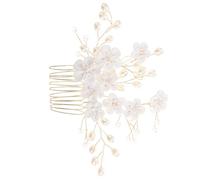HAPINARY Peigne à Cheveux de Mariée Élégant en Résine et Plastique, Délicat et Résistant, Accessoire pour Occasions Spéciales et Mise en Valeur Romantique Coiffure