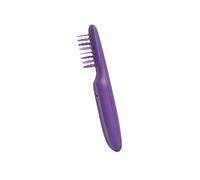 HAPINARY Peigne De Massage Électrique Anti-nœuds Peigne De Coiffure Étanche Pour Usage Humide Et Sec Sans Batterie Couleur Violette