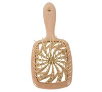 HAPINARY Peigne Femme Antistatique pour Cheveux Bouclés Brosse Démêlante Multi Fonctions avec Massage pour Cheveux Secs et Mouillés Coiffage Portable Au Design Élégant