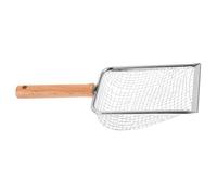 HAPINARY Pelle À Sable en Acier Inoxydable pour Litière pour Chat, Pelle À Litière en Maille pour Reptiles, Pelle À Litière, Tamis À Litière, Pelle À Litière pour Animaux De Compagnie,