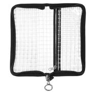 HAPINARY Petit Porte-Monnaie Téléphone en PVC Transparent à Motif Quadrillé | Format Compact, Usage Quotidien au Bureau, Design Élégant et Léger, Grosse Capacité Pratique Couleur Aléatoire