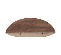 HAPINARY Petite Étagère Murale Flottante en Bois Rustique, Rangement Mural | Support Mural Flottant, pour Petits Objets et Mini Jardinières, Réutilisable, Solide, Peu Déformable