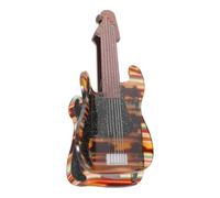 HAPINARY Pince à Cheveux Musicale en Acétate de Guitare Mini pour Filles et Passionnés de Musique Tenue Forte et Confortable Toute la Journée pour Bureau et Classe