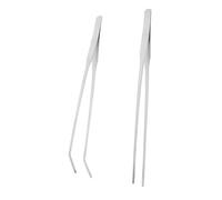 HAPINARY Pince À Épiler Professionnelle pour Plantes Aquatiques, 2 Pièces, Accessoires pour Aquarium, Pince À Plantes Aquatiques, Fournitures pour Aquarium, Pince À Algues, Pince pour