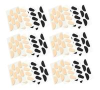 HAPINARY Plaquettes Nasales Pour Lunettes 40 Feuilles Support Nasal En Éponge Souple Pour Montures Non Confortables Pour Lunettes Optiques Plates Faciles À Appliquer