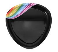 HAPINARY Plateau De Rangement Pour Outils De Nail Art Plateau De Service Rectangulaire En Métal Pour Manucure