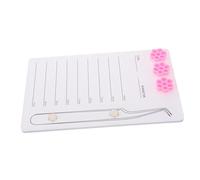 HAPINARY Plateau Magnétique Pour Extensions De En Acrylique De 7 À 15 Mm Idéal Pour Les Professionnels Et Les Débutants