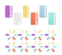 HAPINARY Pochettes Suspendues Colorées en Plastique 60 Pièces pour Classement Rapide et Organisation Visuelle Bureau ou Fichiers de Projet