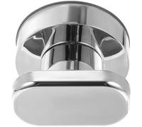 HAPINARY Poignée Adhésive Argentée Petite Taille Poignée de Porte Autocollante sans Perçage Cuisine et Salle de Bain Accessoire Polyvalent pour Meubles et Portes Coulissantes