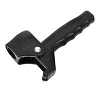HAPINARY Poignée de Canne d'Assistance Noire pour Tube 22 Mm, Pommeau Ergonomique en Plastique, Adaptée aux Personnes en Rééducation, Aide à la Mobilité Extérieure