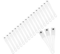 HAPINARY Poignée D'éventail en Plastique Rivets pour Création Artistique Stable, Installation Facile, Lot de 20 Pièces, pour Garçon et Filles et Adultes en Atelier de Perles