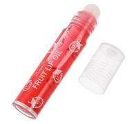 HAPINARY Pommade à Lèvres à Bille Huile Parfumée Aux Fruits Gloss Transparent Hydratant Repulpant Pour Ados Et Garçon Fille Fraise