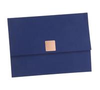 HAPINARY Porte Certificat Protecteur Bleu pour Diplômes et Récompenses Couverture Rigide Multifonction Protection Plis et Déchirures Adapté Aux Documents Horizontaux et Verticaux
