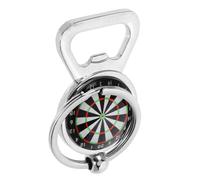 HAPINARY Porte-clés créatif en métal, cible de fléchettes, ouvre-bouteille intégré, acier inoxydable, pour fêtes et sac de voiture, homme femme
