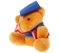 HAPINARY Porte-clés Ours en Peluche Remise de Diplôme en Coton Pp et Tissu, Charmant et Toucher, comme Décoration pour Paquet à Dos ou Porte-clés