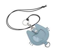 HAPINARY Porte-clés Souvenir Poils Animaux Pendentif Commémoratif Forme Tête de Chat Boîte à Souvenirs pour Clés