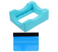 HAPINARY Porte-Gobelets Antidérapants en Silicone Raclette en Feutre, Support Compact pour Bureau et Atelier, Lot de 2 Pièces pour Support de Tasse Réutilisable