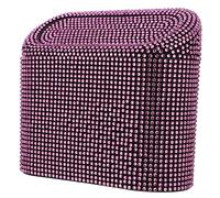 HAPINARY Poubelle Voiture Petite Bling Décorative Plastique Durable pour Auto Suv Camion Accessoire Intérieur et Polyvalent