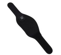 HAPINARY Protection de Cou Chauffante Rechargeable Noire Manchon Chauffant Électrique Nuque Velours Doux Coussin Chauffant Intelligent pour Soulagement Cervical à Usage Domestique et