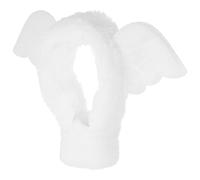 HAPINARY Protection Housse pour Bâton Lumineux à Ailes d'Ange Blanches, Accessoire de Décoration pour Événements Musicaux et Festivals, Compatible Plusieurs Bâtons Lumineux