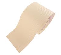 HAPINARY Protection Murale Caoutchouc Flexible 2M Largeur 20Cm Épaisseur 1Cm Autocollante pour Garage Coin Anti-Rayures Sécurité Intérieure Beige