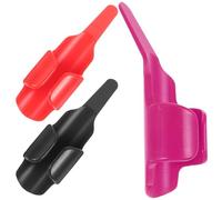 HAPINARY Protège-Doigts Couture Lot de 3 Pièces en Plastique, Manchons Fonction Guide-Fil et Presse-Bordures, pour Travaux de Couture sur Machine la Main