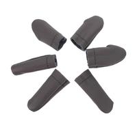 HAPINARY Protège-Doigts en Cuir Véritable 6 Pièces pour Couture Et Feutrage, Protection du Pouce L'index, Outil De Couture Confortable, Couleur Aléatoire, Usage Artisanal Et Bricolage