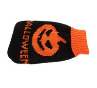 HAPINARY Pull De Citrouille Correspondre Manteau Thermique pour Chiot Vêtements De Chaleur pour Chien Vêtements Halloween Velu Costume De Chien Teckel pour Toison Laine Acrylique