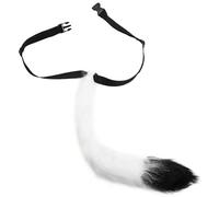 HAPINARY Queue de Fourrure de Renard Cosplay en Peluche Légère Ceinture Élastique Réglable pour Activités Cosplay et Fête Dhalloween