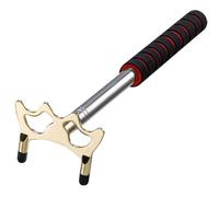 HAPINARY Queues de Billard télescopique en Acier Inoxydable avec tête Amovible, Porte-queues Stable pour Tables de Billard à Domicile, Accessoire Facile à Ranger