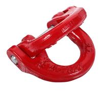 HAPINARY Raccord de Liaison en Acier Allié 32T Connecteur de Chaîne de Sécurité Robuste Mécanisme Verrouillage Anti-Chute Maillon de Connexion pour Élingues de Levage Industriel