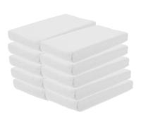 HAPINARY Recharge en Pâte de Bois Blanc sans Confettis 10 Paquets de Papier de Soie Utilisable Humide ou Sec pour Voiture pour Pare-soleil et Usage Extérieur
