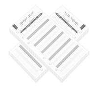 HAPINARY Recharges pour Classeur Budgétaire 60 Feuilles de Budget Familial Portables pour Organisation Mensuelle et Hebdomadaire Planificateur de Budget Quotidien