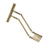 HAPINARY Repose-Pied de Chaise de Salon Acier Inoxydable Accessoire Remplaçant pour Chaise de Coiffure Pratique et Compatible avec Divers Modèles de Fauteuils de Barbier