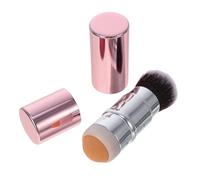 HAPINARY Roller Absorbant Dhuile Pierre Volcanique pour Soins Visage Double Tête avec Pinceau Rétractable Portable et Adapté à Tous Types de Peau