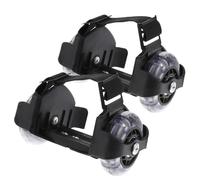 HAPINARY roulettes Réglables en PVC Légères et Robustes pour Talons, Compatibles Chaussures à roulettes et Patins à Flash, Système D’Éclairage Automatique Intégré