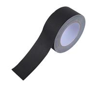 HAPINARY Ruban Adhésif Pour Sol en Fibre Polyéthylène Noir Mat 5 Cm X 27 M, Compatible Multi-usages, Idéal pour Tapis et Câbles lors d'Événements