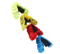 HAPINARY Sangles d'attache Réglables pour Jeux Extérieurs, Corde à Trois Brins en Tissu, 4 Pièces, pour Journées Sportives Scolaires et Activités Garçon et Filles Couleur Couleur Aléatoire